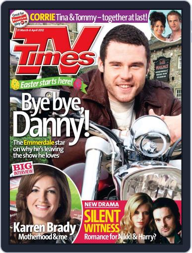 TV Times March 27th, 2012 Digital Back Issue Cover