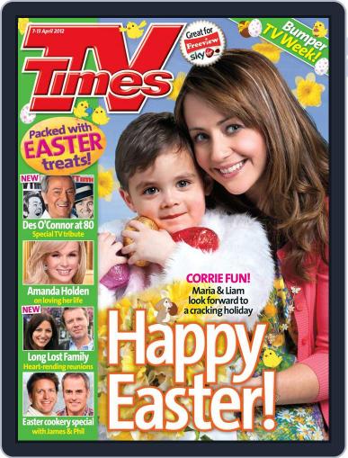 TV Times April 3rd, 2012 Digital Back Issue Cover