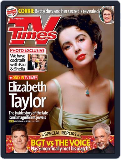 TV Times April 11th, 2012 Digital Back Issue Cover