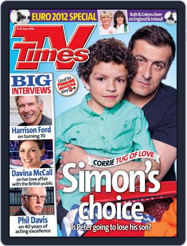 TV Times June 4th, 2012 Digital Back Issue Cover