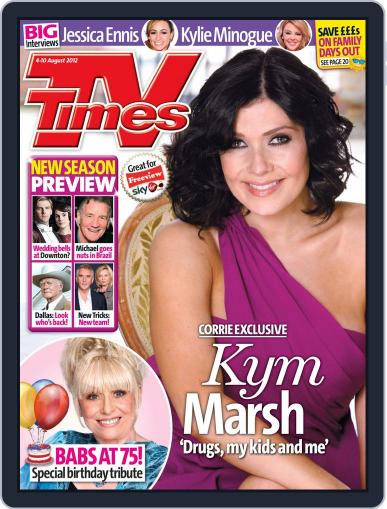TV Times July 31st, 2012 Digital Back Issue Cover