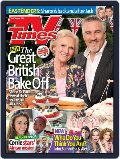 TV Times August 7th, 2012 Digital Back Issue Cover