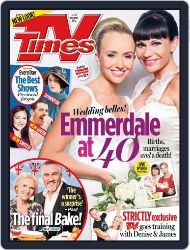 TV Times October 8th, 2012 Digital Back Issue Cover