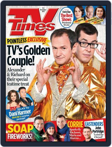 TV Times October 29th, 2012 Digital Back Issue Cover