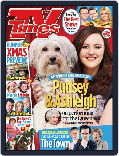 TV Times November 26th, 2012 Digital Back Issue Cover