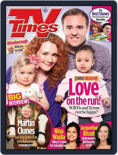 TV Times January 28th, 2013 Digital Back Issue Cover