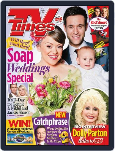 TV Times April 1st, 2013 Digital Back Issue Cover
