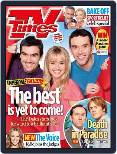 TV Times January 6th, 2014 Digital Back Issue Cover