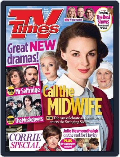 TV Times January 13th, 2014 Digital Back Issue Cover