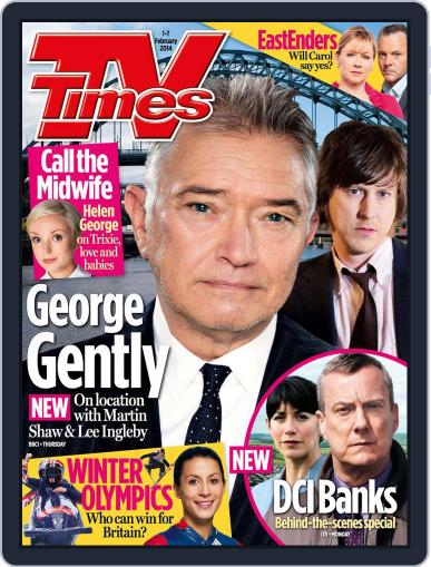 TV Times January 27th, 2014 Digital Back Issue Cover