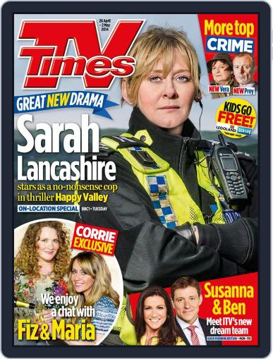 TV Times April 22nd, 2014 Digital Back Issue Cover