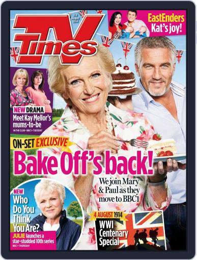 TV Times July 28th, 2014 Digital Back Issue Cover