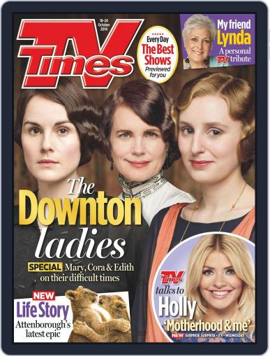 TV Times October 13th, 2014 Digital Back Issue Cover