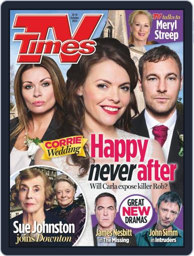 TV Times October 20th, 2014 Digital Back Issue Cover