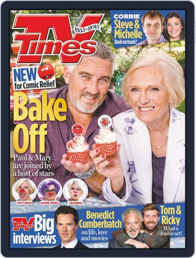 TV Times February 14th, 2015 Digital Back Issue Cover