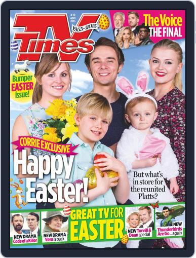 TV Times March 30th, 2015 Digital Back Issue Cover