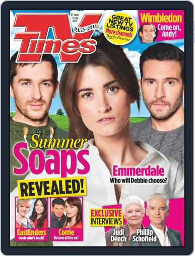 TV Times June 27th, 2015 Digital Back Issue Cover