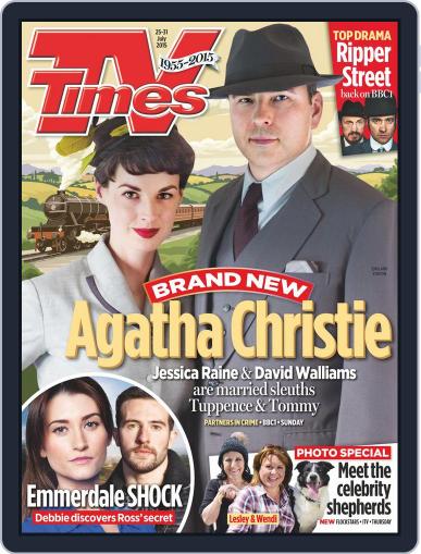 TV Times July 25th, 2015 Digital Back Issue Cover