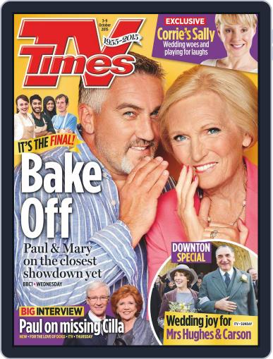 TV Times October 3rd, 2015 Digital Back Issue Cover