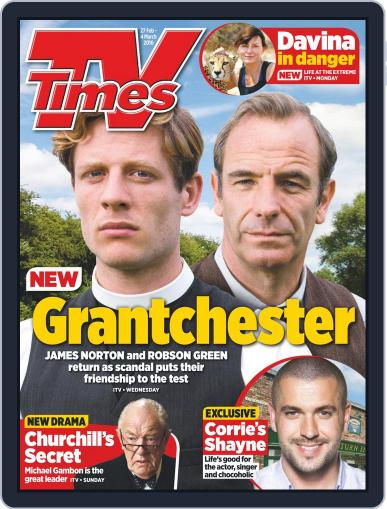 TV Times February 23rd, 2016 Digital Back Issue Cover