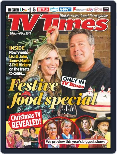 TV Times November 30th, 2019 Digital Back Issue Cover