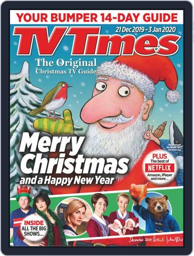 TV Times December 21st, 2019 Digital Back Issue Cover