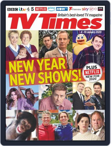 TV Times January 4th, 2020 Digital Back Issue Cover