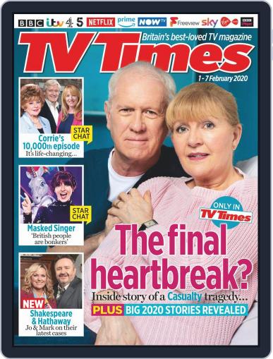 TV Times February 1st, 2020 Digital Back Issue Cover