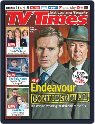 TV Times February 8th, 2020 Digital Back Issue Cover