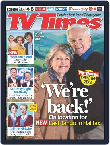 TV Times February 22nd, 2020 Digital Back Issue Cover