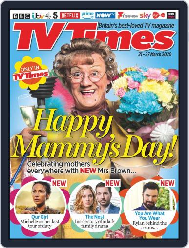 TV Times March 21st, 2020 Digital Back Issue Cover