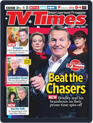 TV Times April 25th, 2020 Digital Back Issue Cover