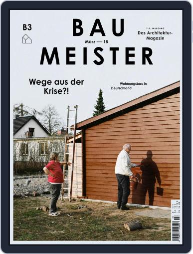 Baumeister March 1st, 2018 Digital Back Issue Cover