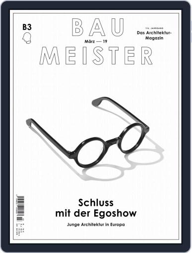 Baumeister March 1st, 2019 Digital Back Issue Cover