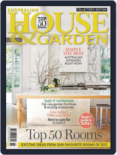 Australian House & Garden October 6th, 2013 Digital Back Issue Cover