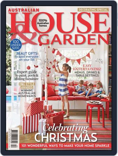 Australian House & Garden November 3rd, 2013 Digital Back Issue Cover