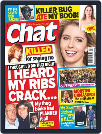 Chat February 18th, 2015 Digital Back Issue Cover