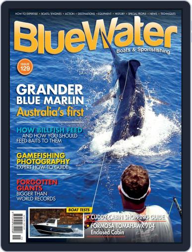 BlueWater Boats & Sportsfishing February 1st, 2018 Digital Back Issue Cover