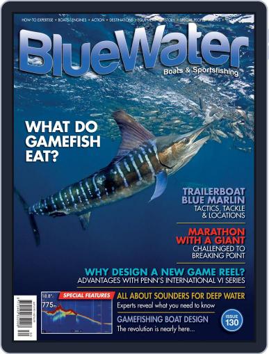 BlueWater Boats & Sportsfishing April 1st, 2018 Digital Back Issue Cover