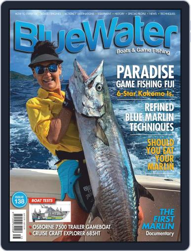 BlueWater Boats & Sportsfishing May 1st, 2019 Digital Back Issue Cover
