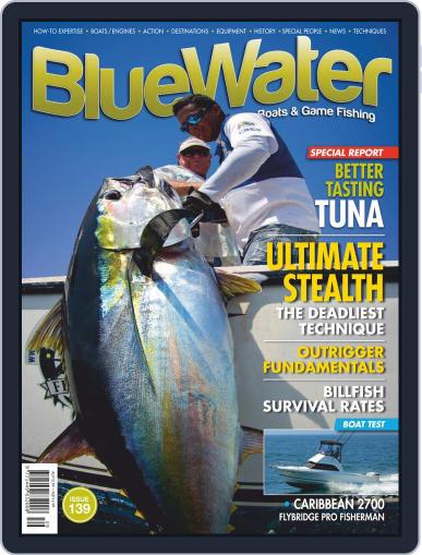 BlueWater Boats & Sportsfishing July 1st, 2019 Digital Back Issue Cover