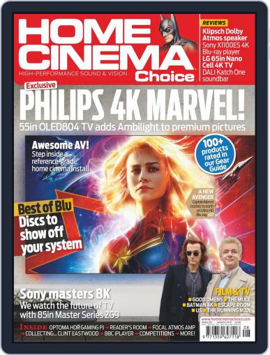 Home Cinema Choice August 1st, 2019 Digital Back Issue Cover