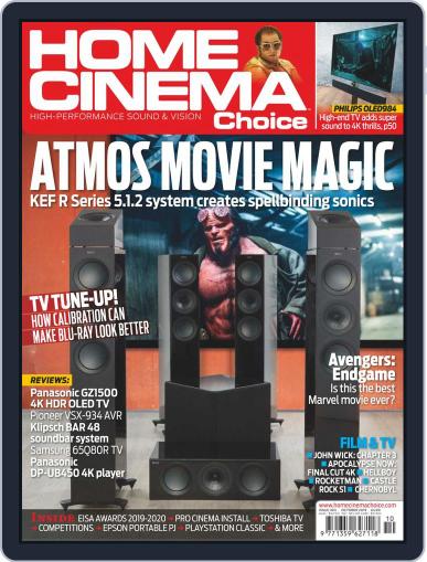 Home Cinema Choice October 1st, 2019 Digital Back Issue Cover