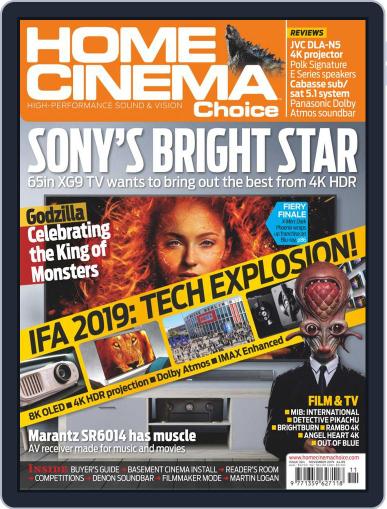 Home Cinema Choice November 1st, 2019 Digital Back Issue Cover
