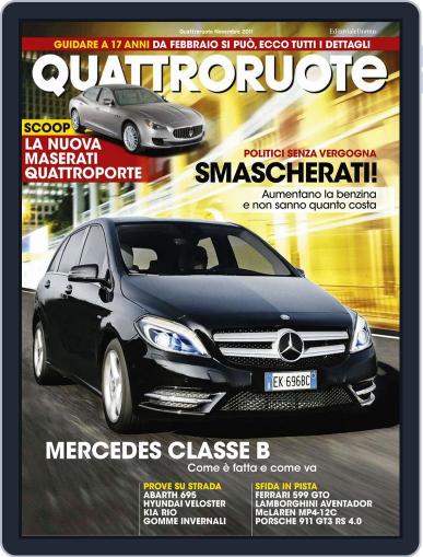 Quattroruote November 3rd, 2011 Digital Back Issue Cover