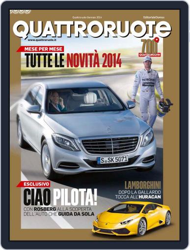 Quattroruote January 30th, 2014 Digital Back Issue Cover