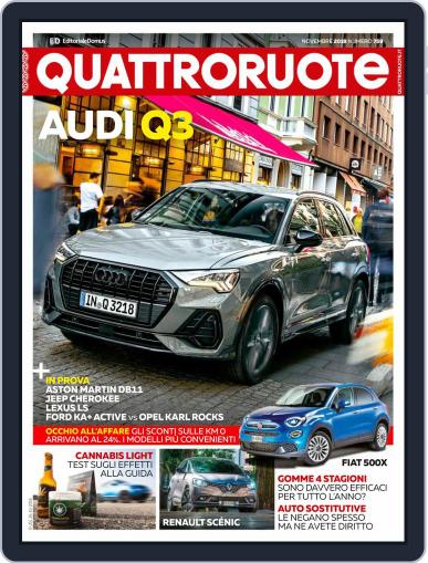 Quattroruote November 1st, 2018 Digital Back Issue Cover