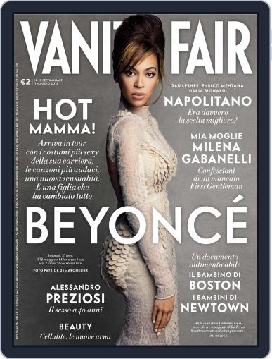 Vanity Fair Italia April 24th, 2013 Digital Back Issue Cover