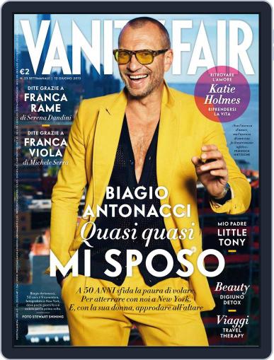 Vanity Fair Italia June 5th, 2013 Digital Back Issue Cover