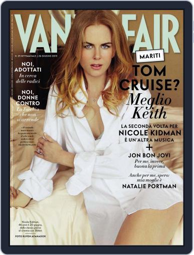 Vanity Fair Italia June 18th, 2013 Digital Back Issue Cover